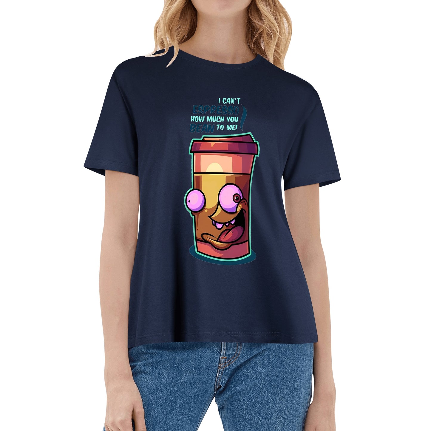 T-Shirt crazy espresso DrinkandArt