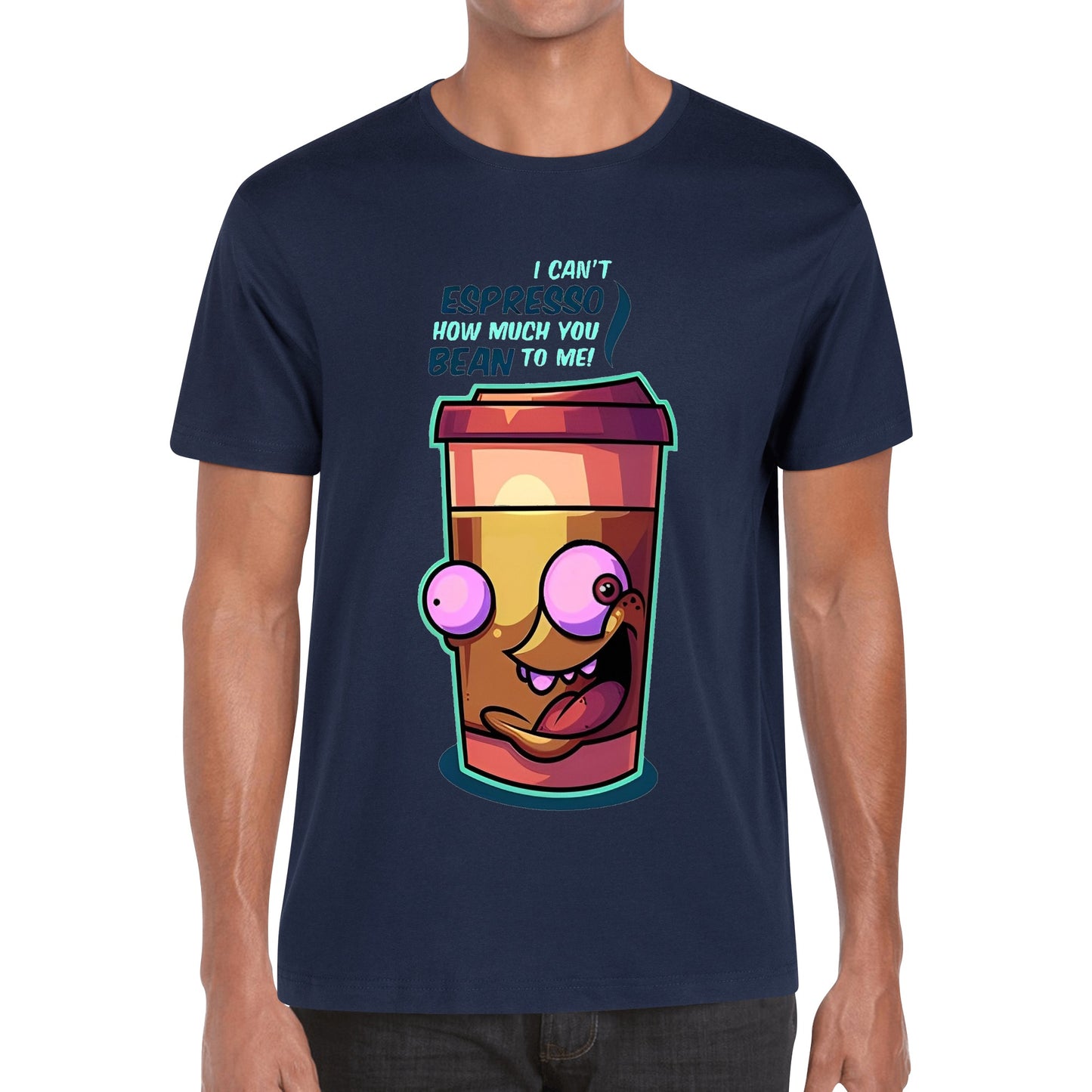 T-Shirt crazy espresso DrinkandArt