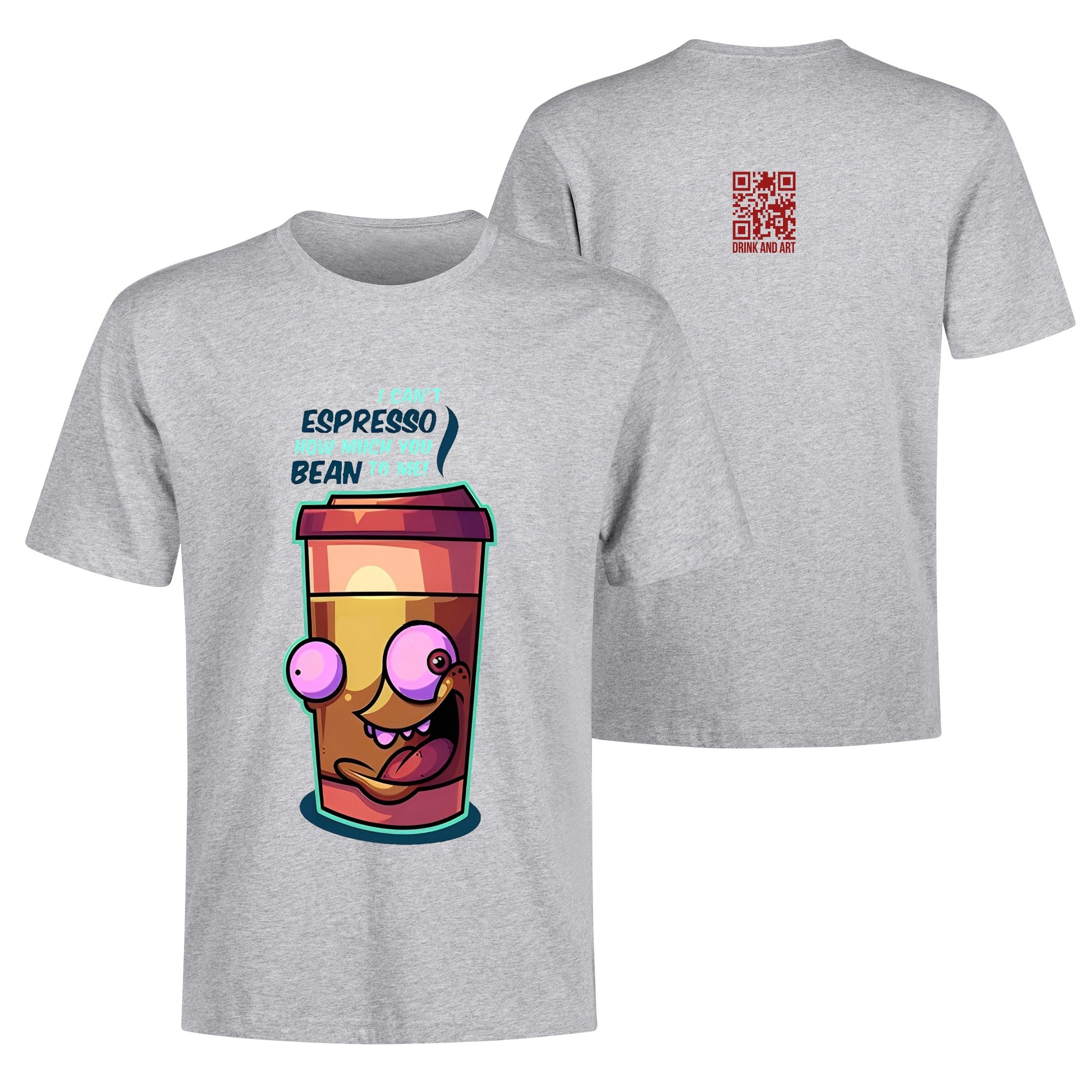 T-Shirt crazy espresso DrinkandArt