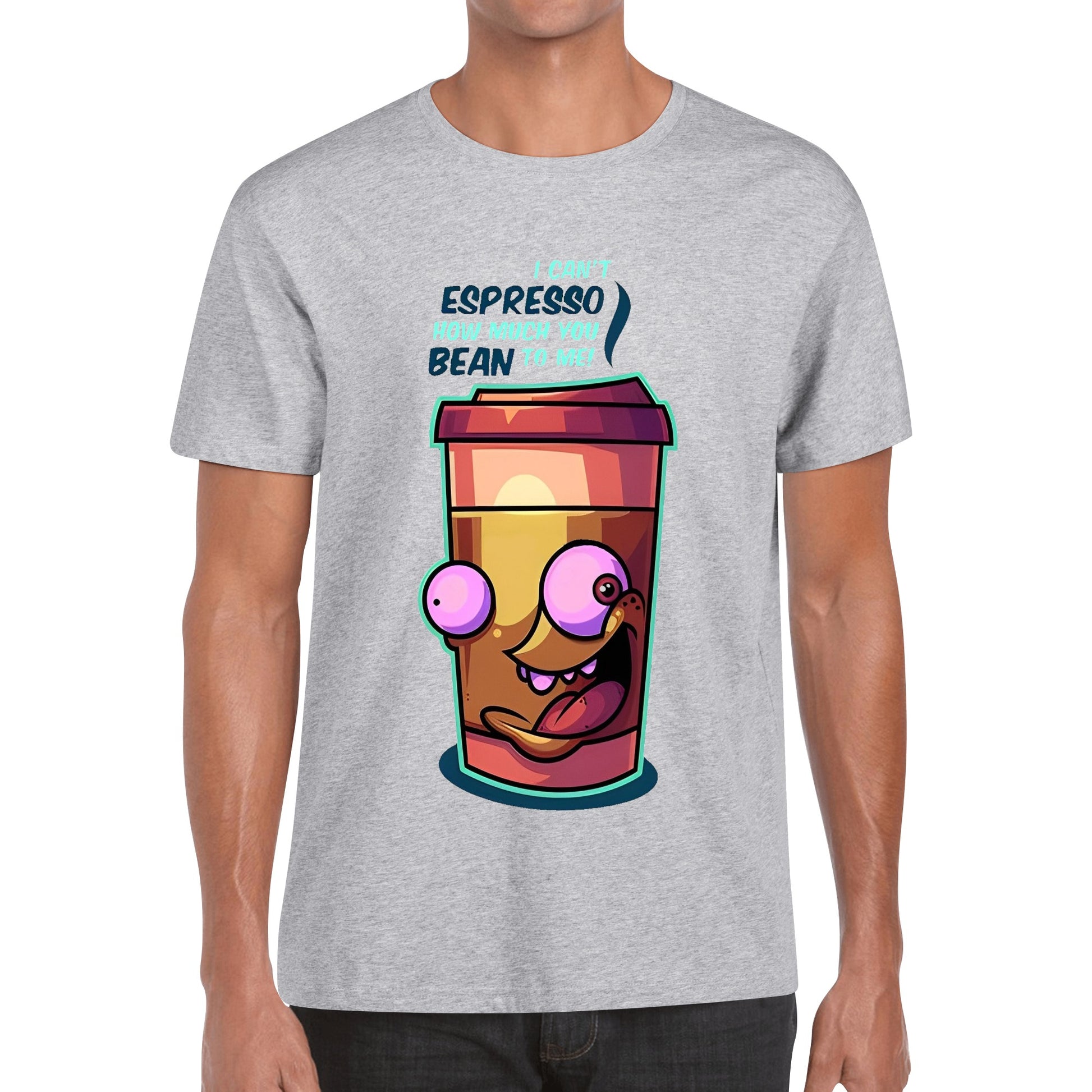 T-Shirt crazy espresso DrinkandArt