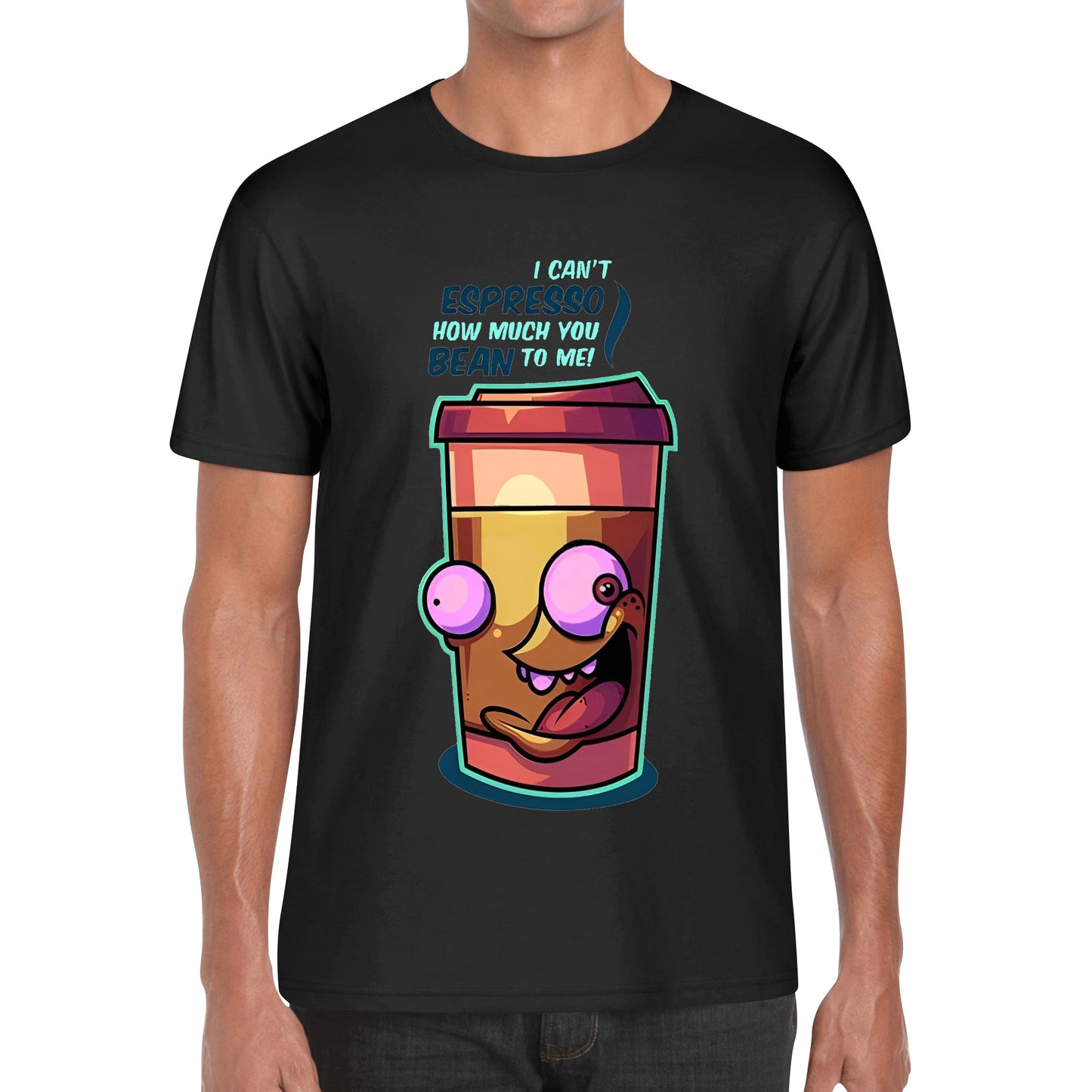 T-Shirt crazy espresso DrinkandArt