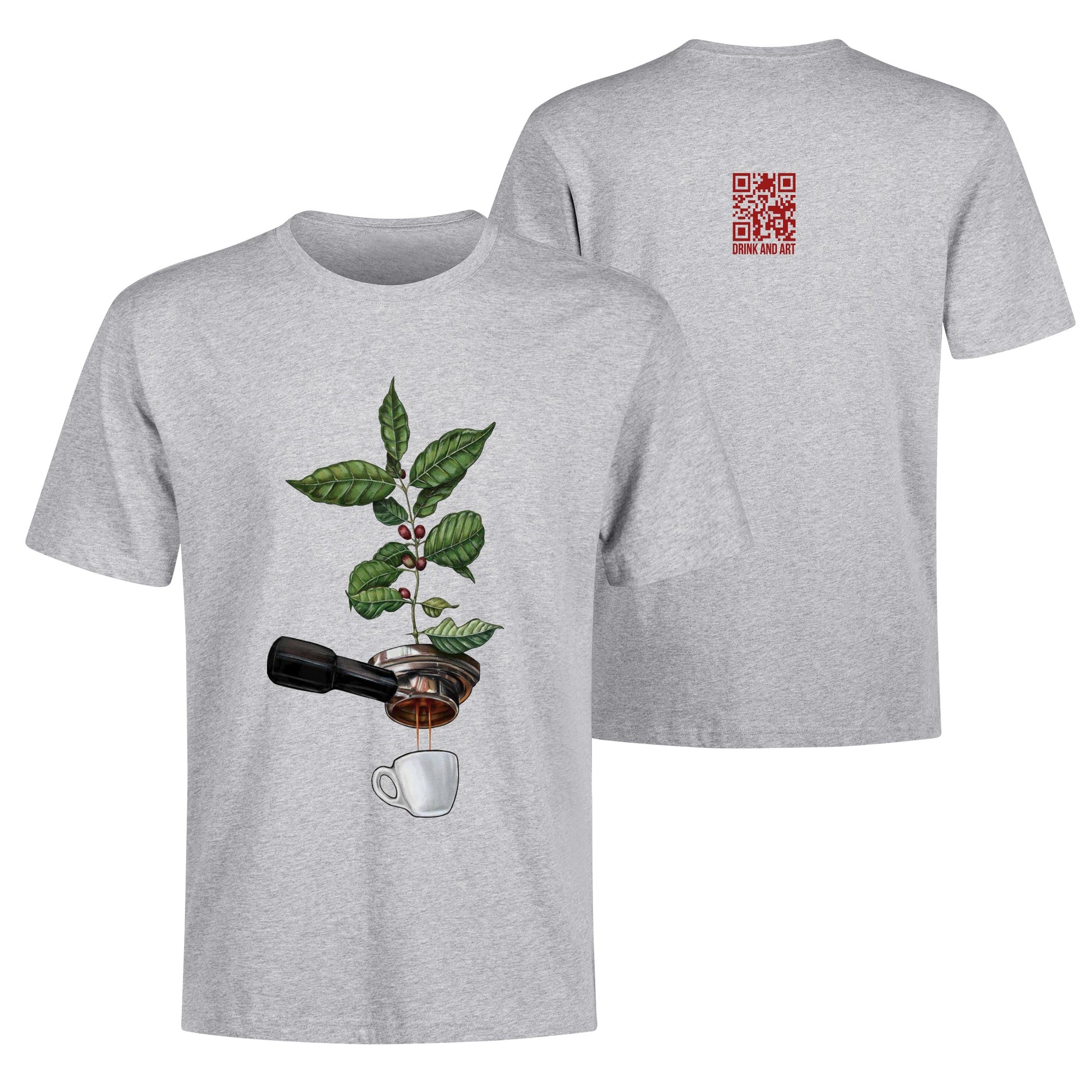 T-Shirt expresso coffee tree DrinkandArt