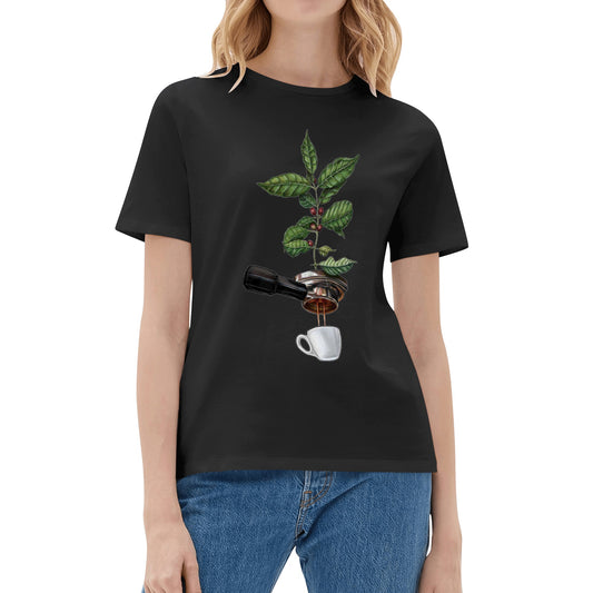 T-Shirt expresso coffee tree DrinkandArt