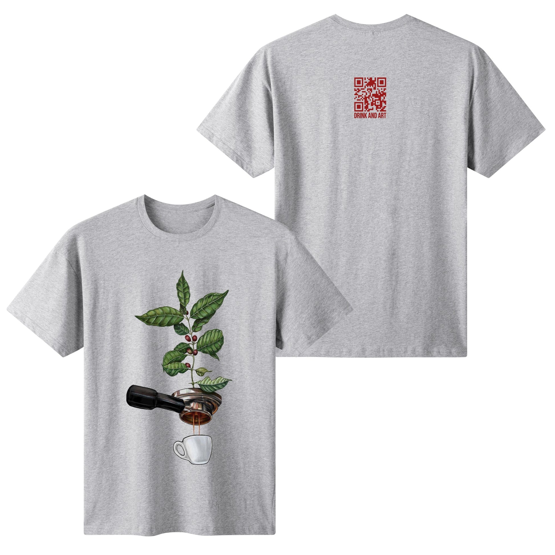 T-Shirt expresso coffee tree DrinkandArt