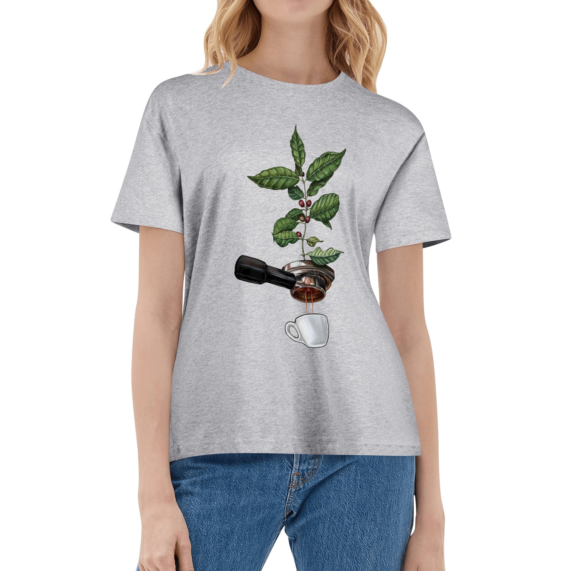 T-Shirt expresso coffee tree DrinkandArt