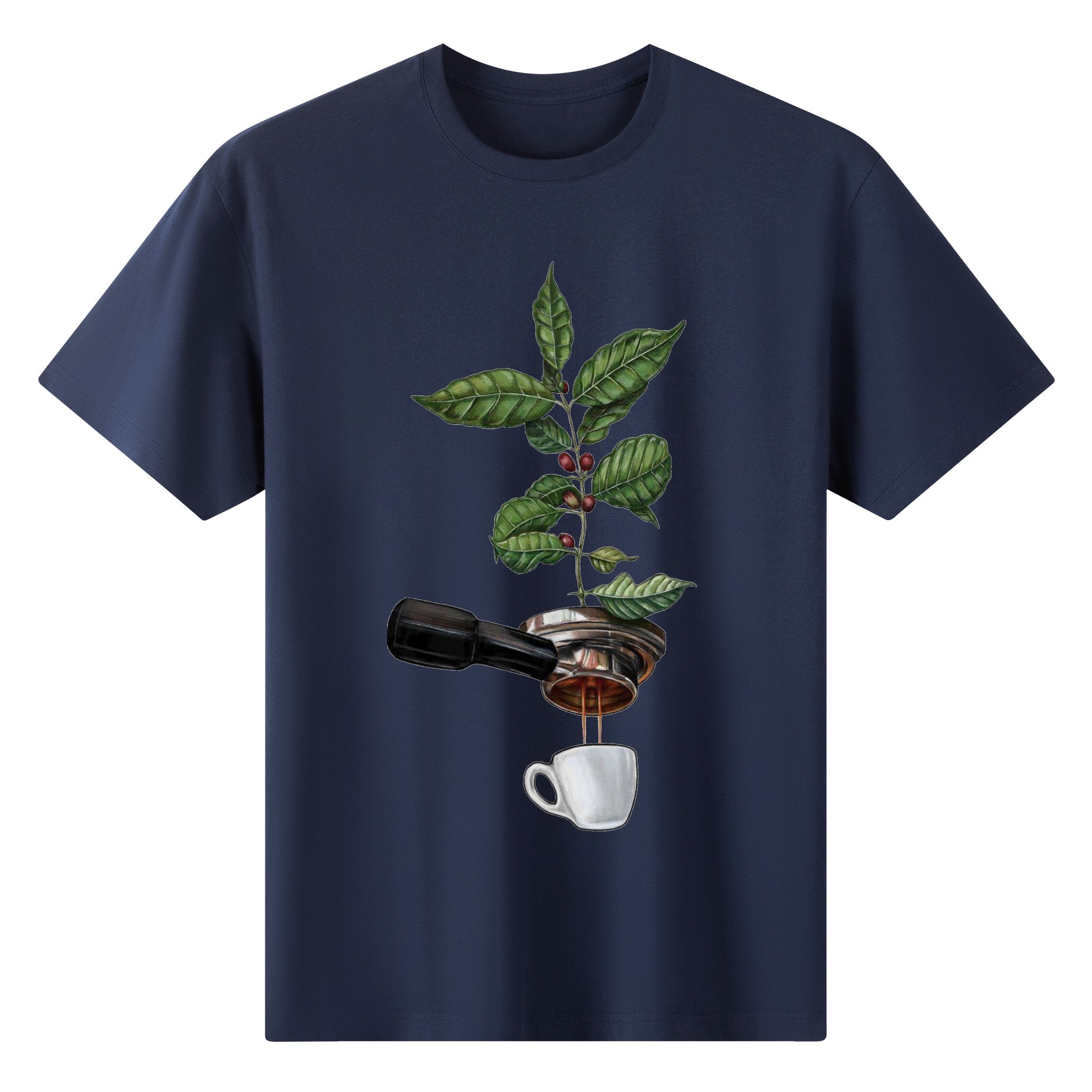 T-Shirt expresso coffee tree DrinkandArt