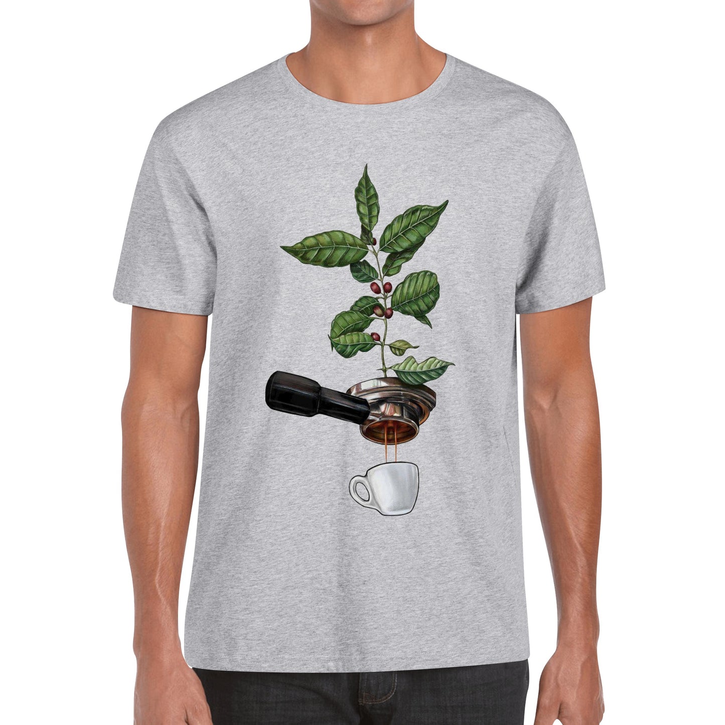 T-Shirt expresso coffee tree DrinkandArt