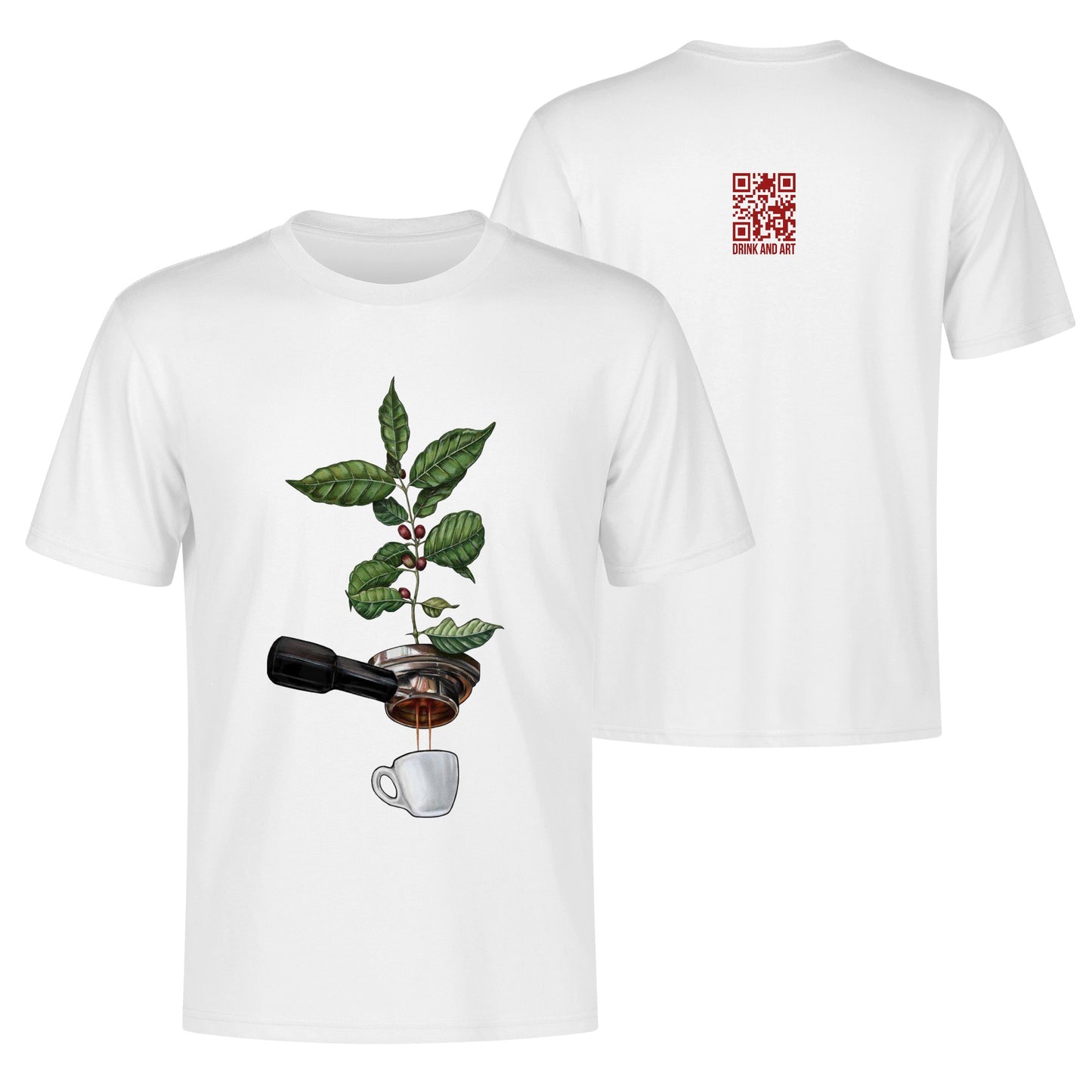 T-Shirt expresso coffee tree DrinkandArt