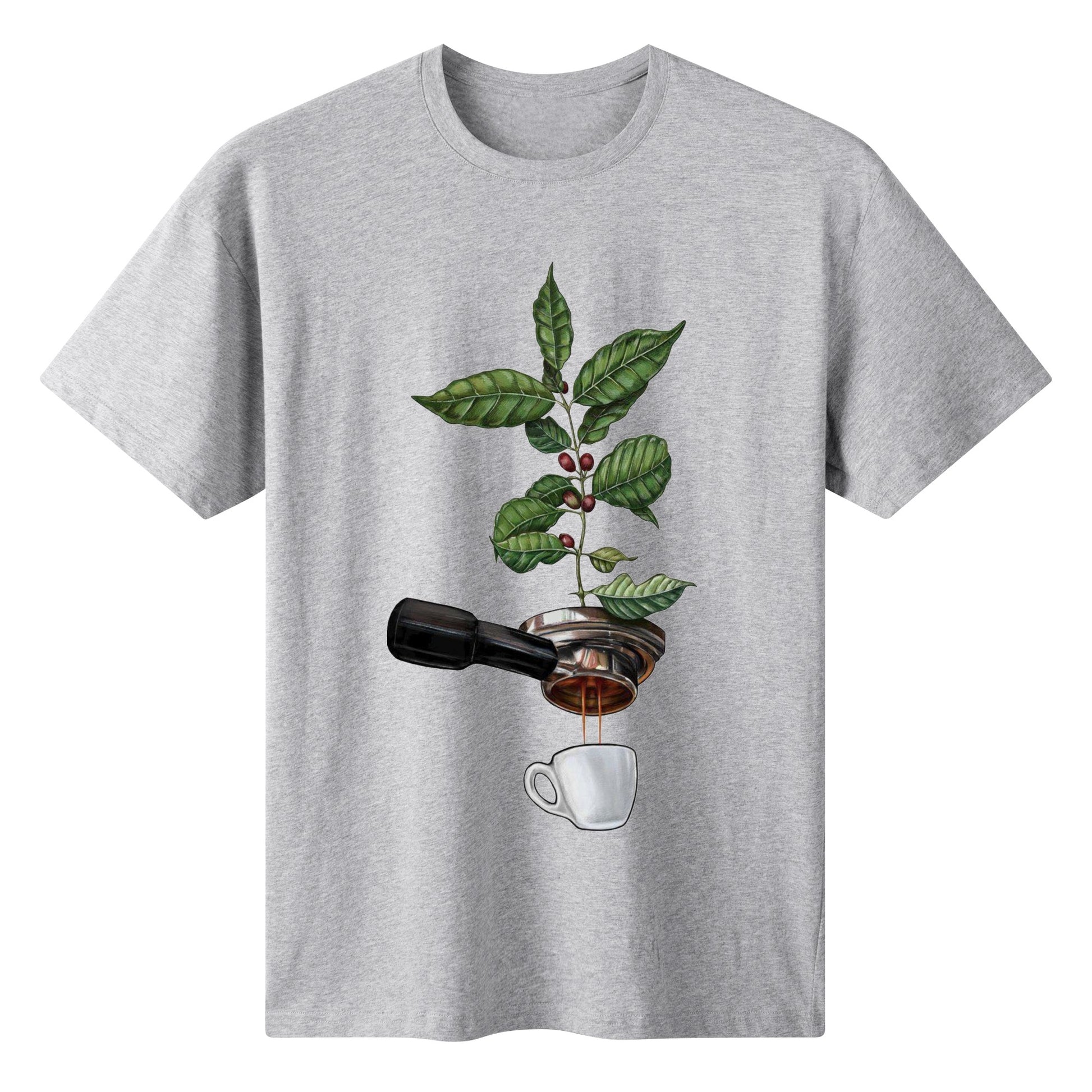 T-Shirt expresso coffee tree DrinkandArt