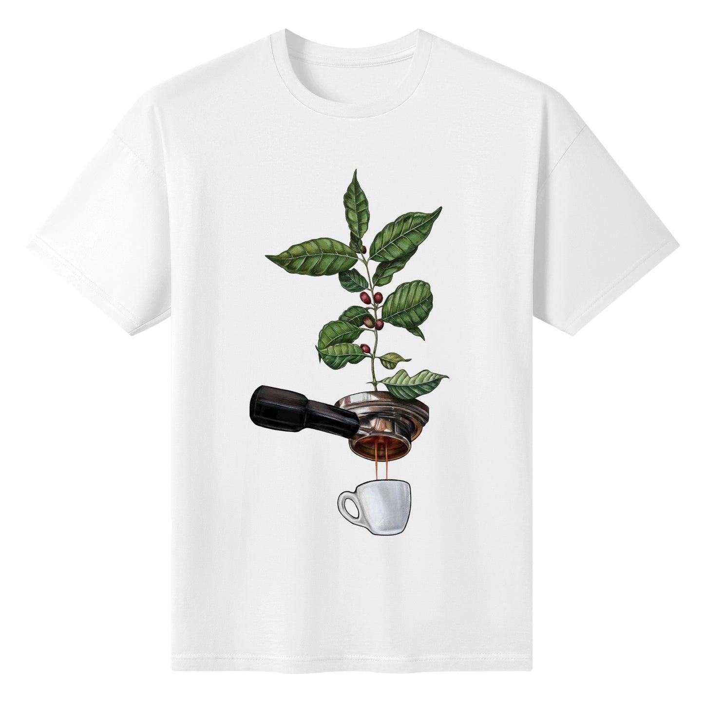 T-Shirt expresso coffee tree DrinkandArt