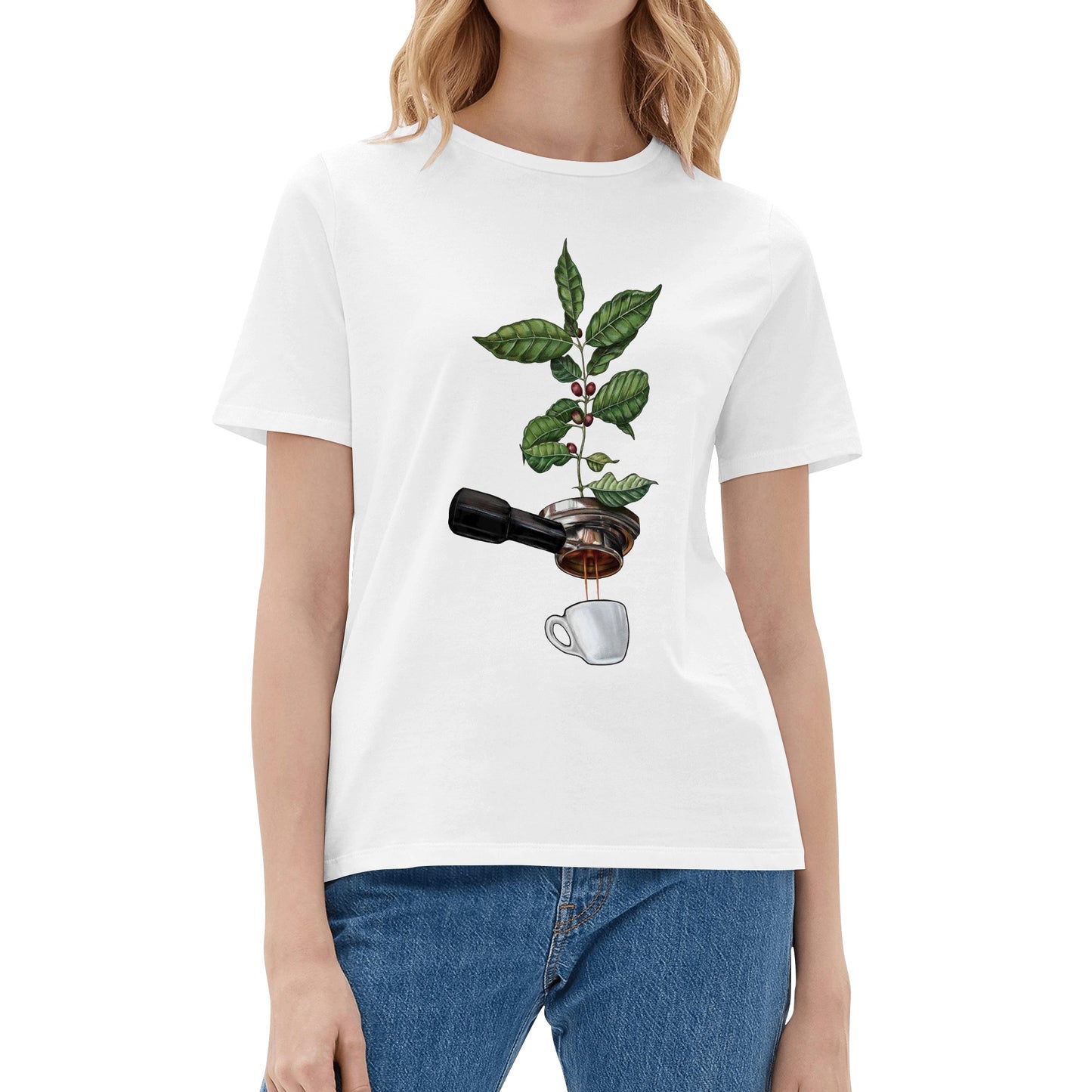 T-Shirt expresso coffee tree DrinkandArt