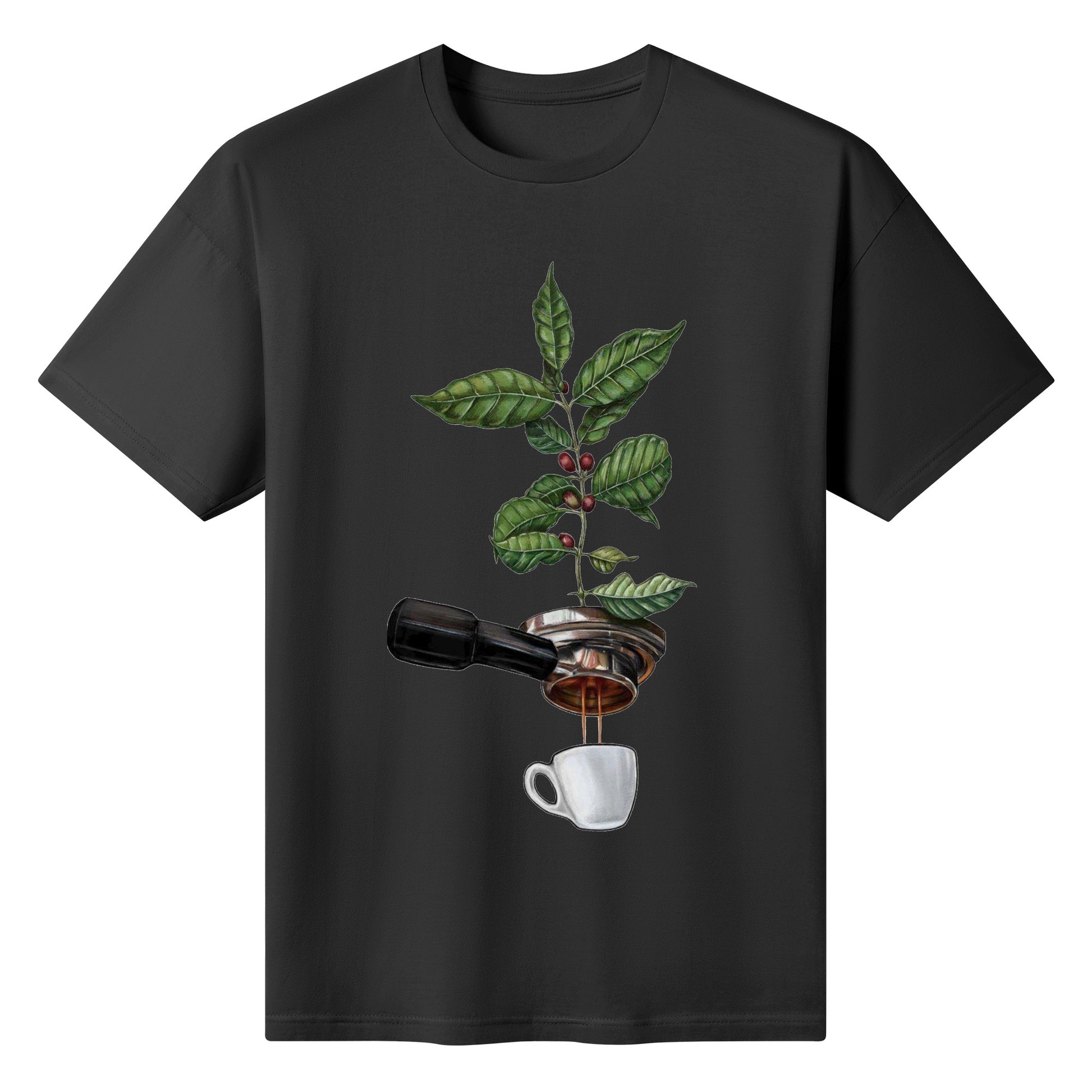 T-Shirt expresso coffee tree DrinkandArt