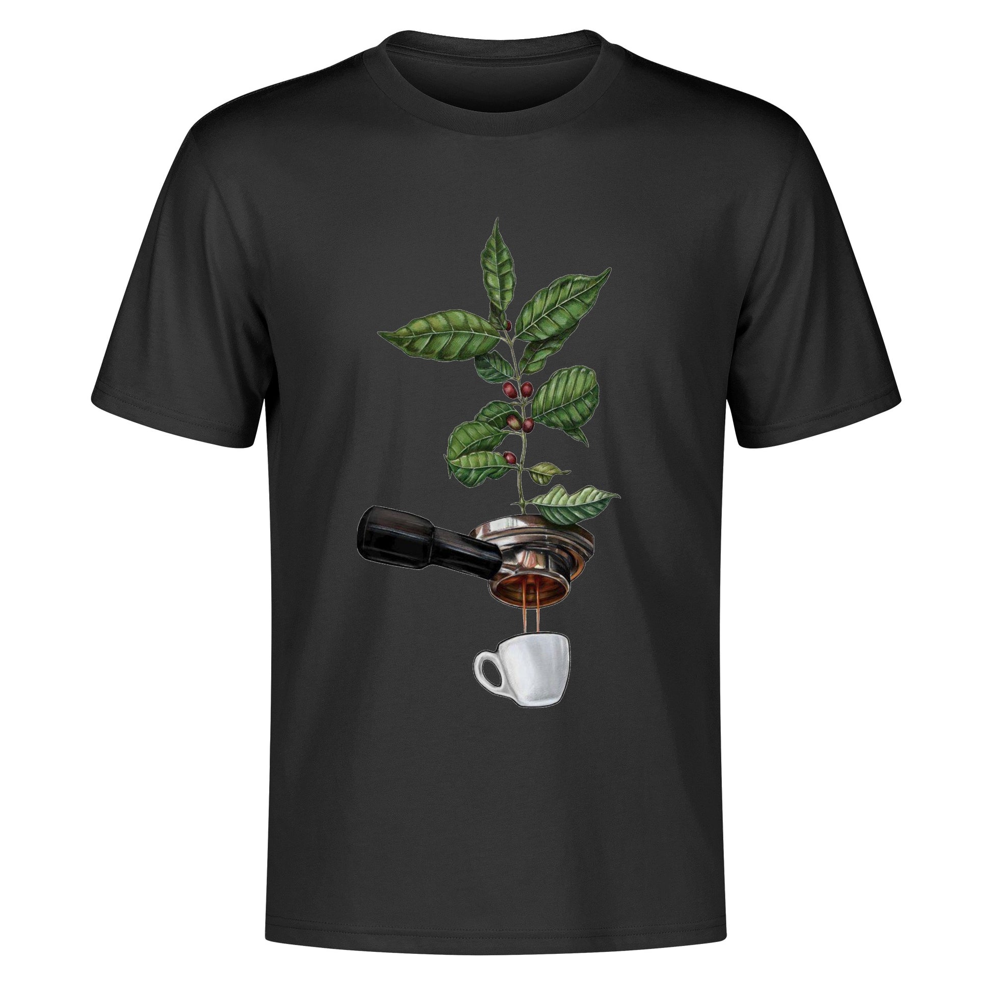 T-Shirt expresso coffee tree DrinkandArt