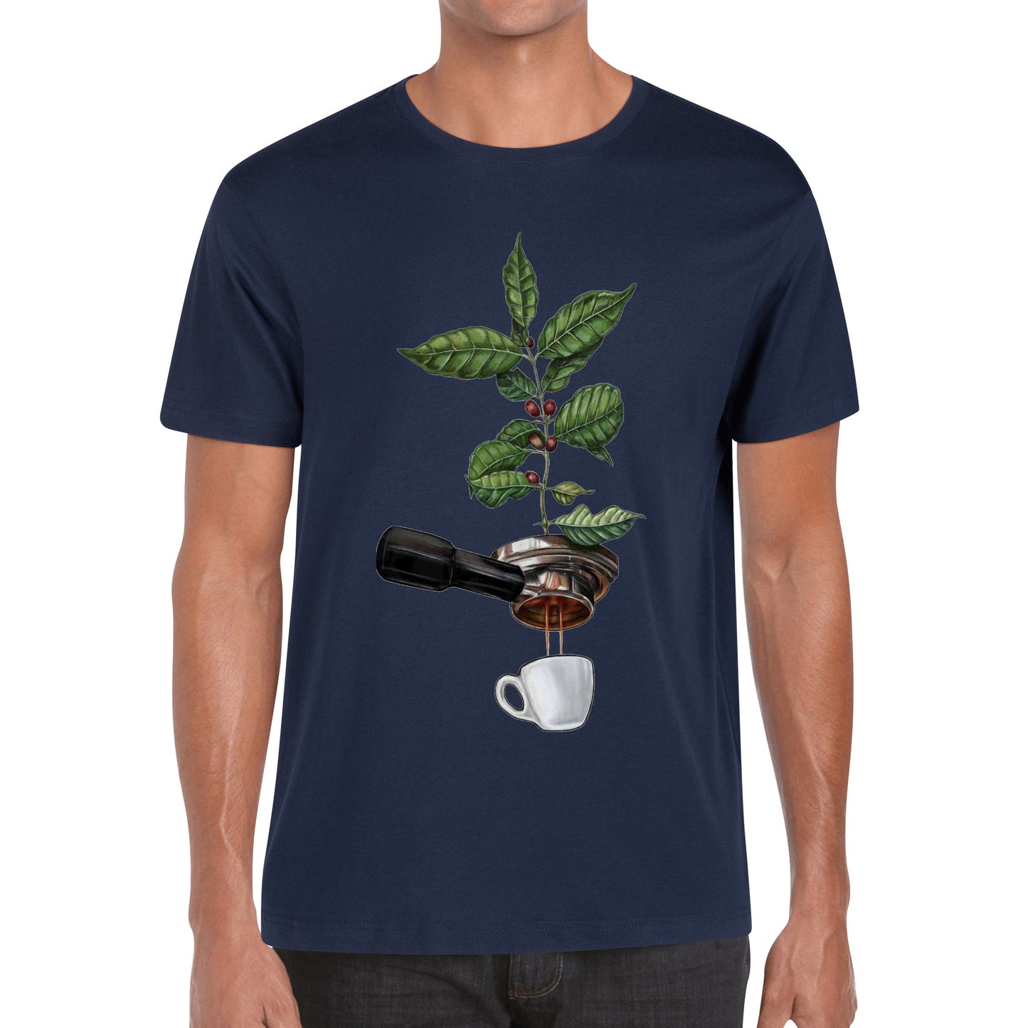 T-Shirt expresso coffee tree DrinkandArt