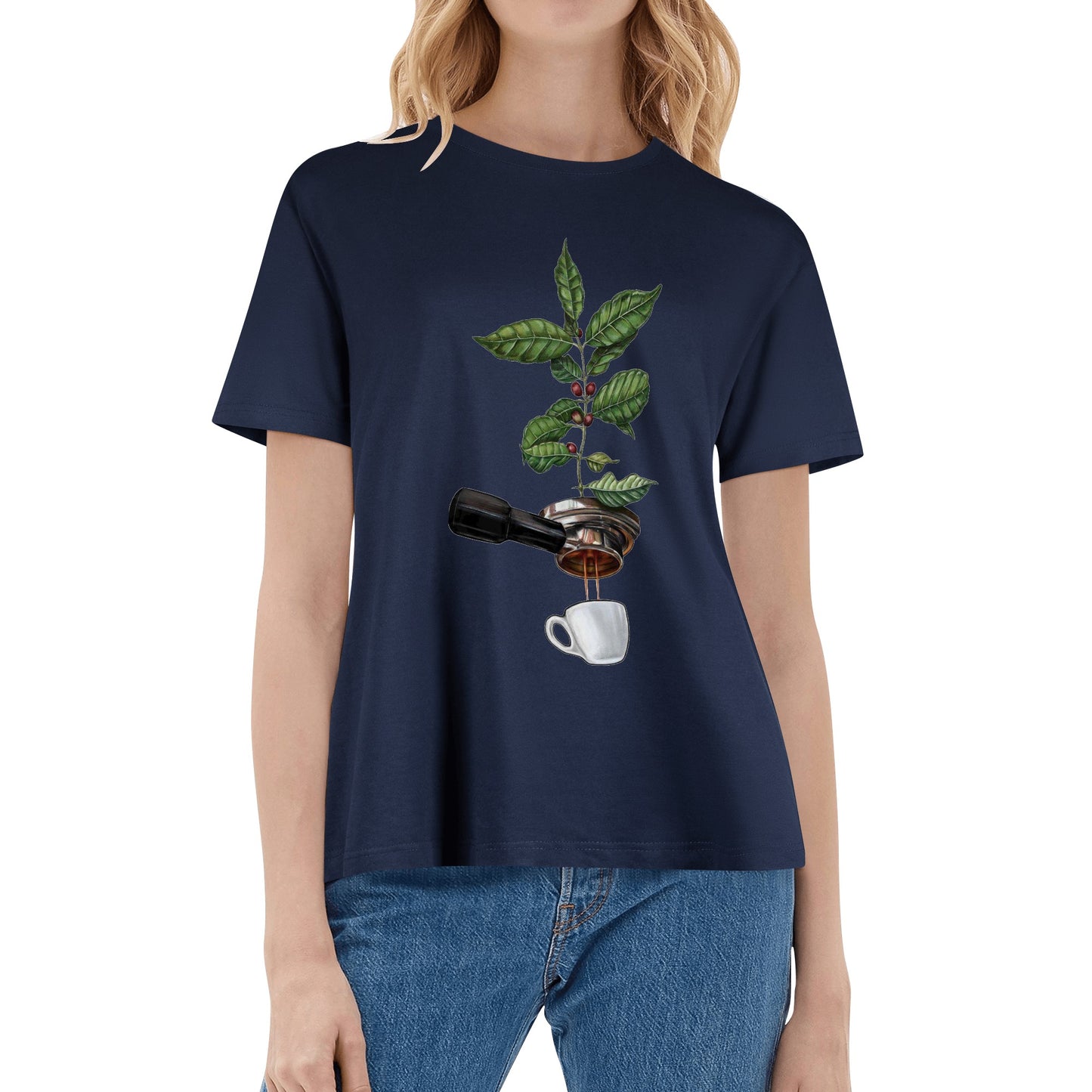 T-Shirt expresso coffee tree DrinkandArt