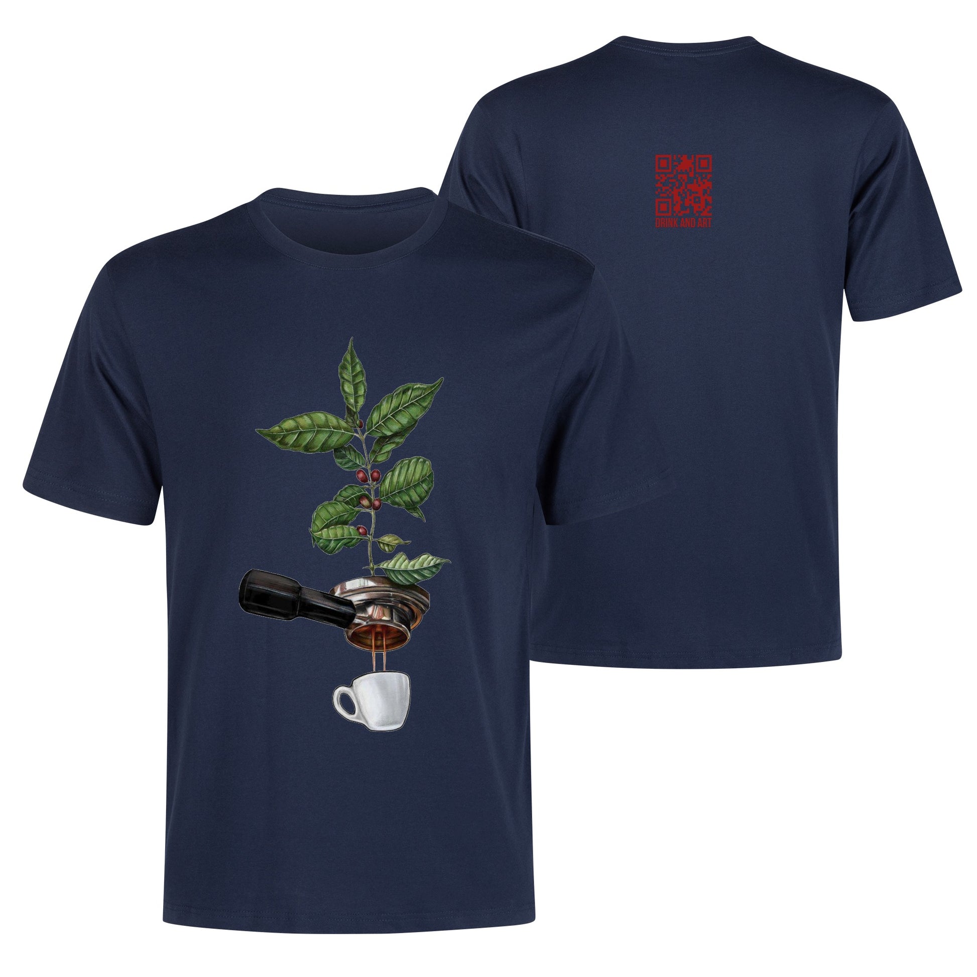 T-Shirt expresso coffee tree DrinkandArt