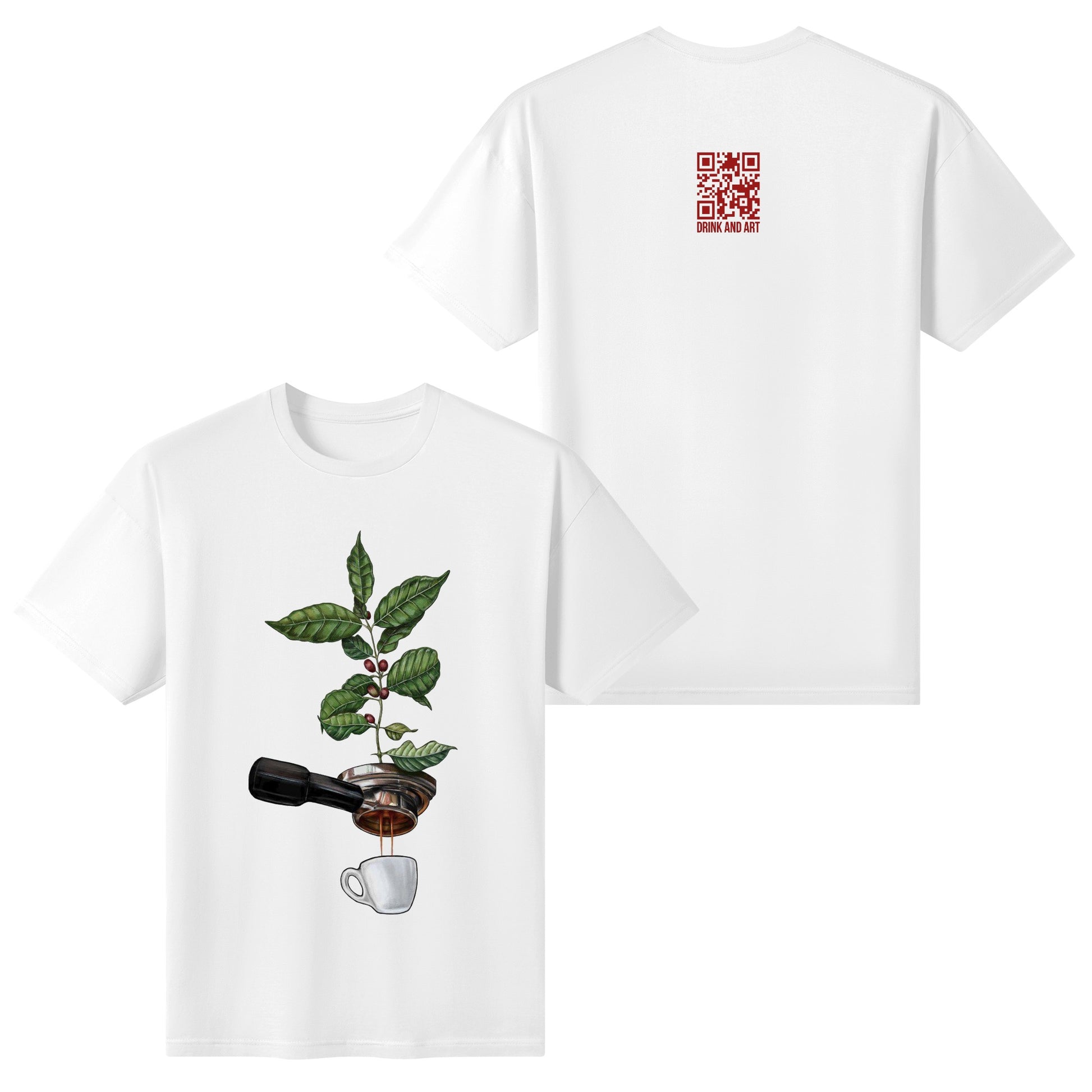 T-Shirt expresso coffee tree DrinkandArt