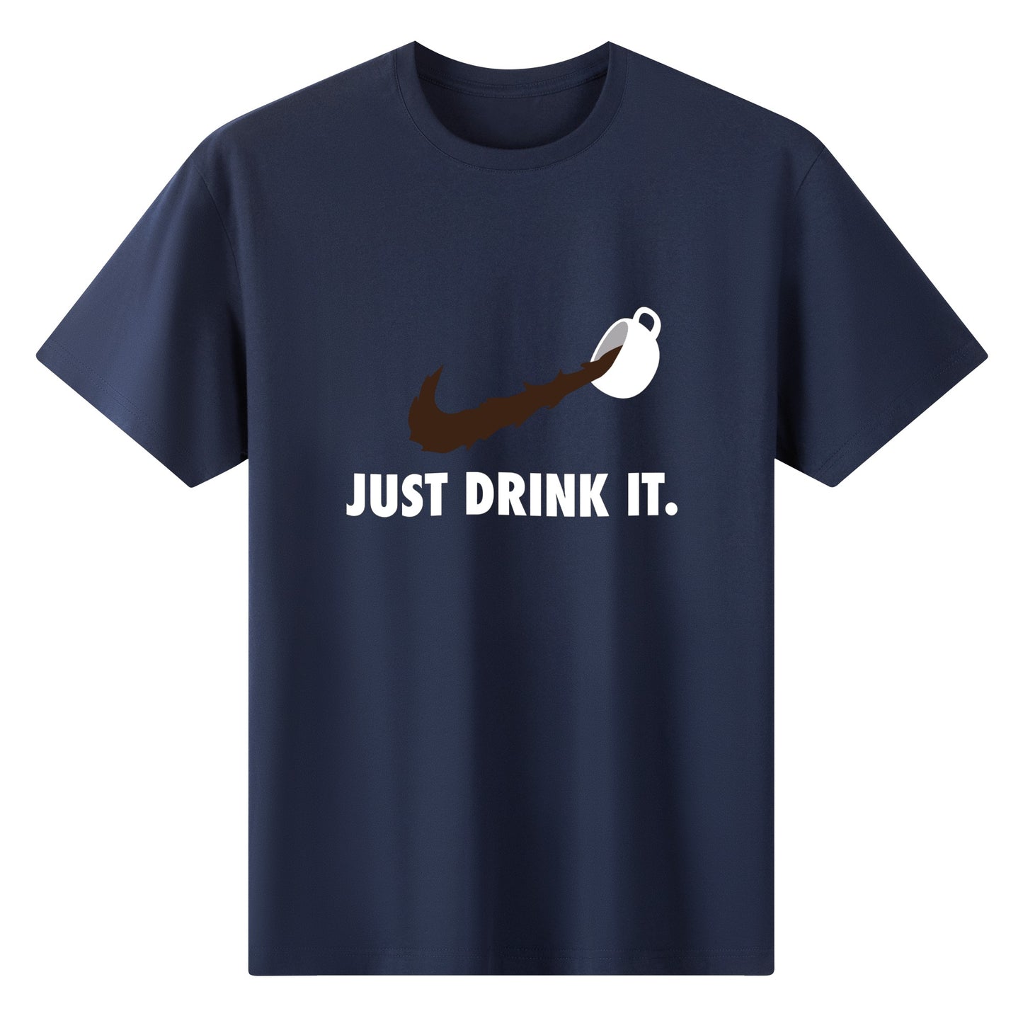 T-Shirt just drink it. DrinkandArt