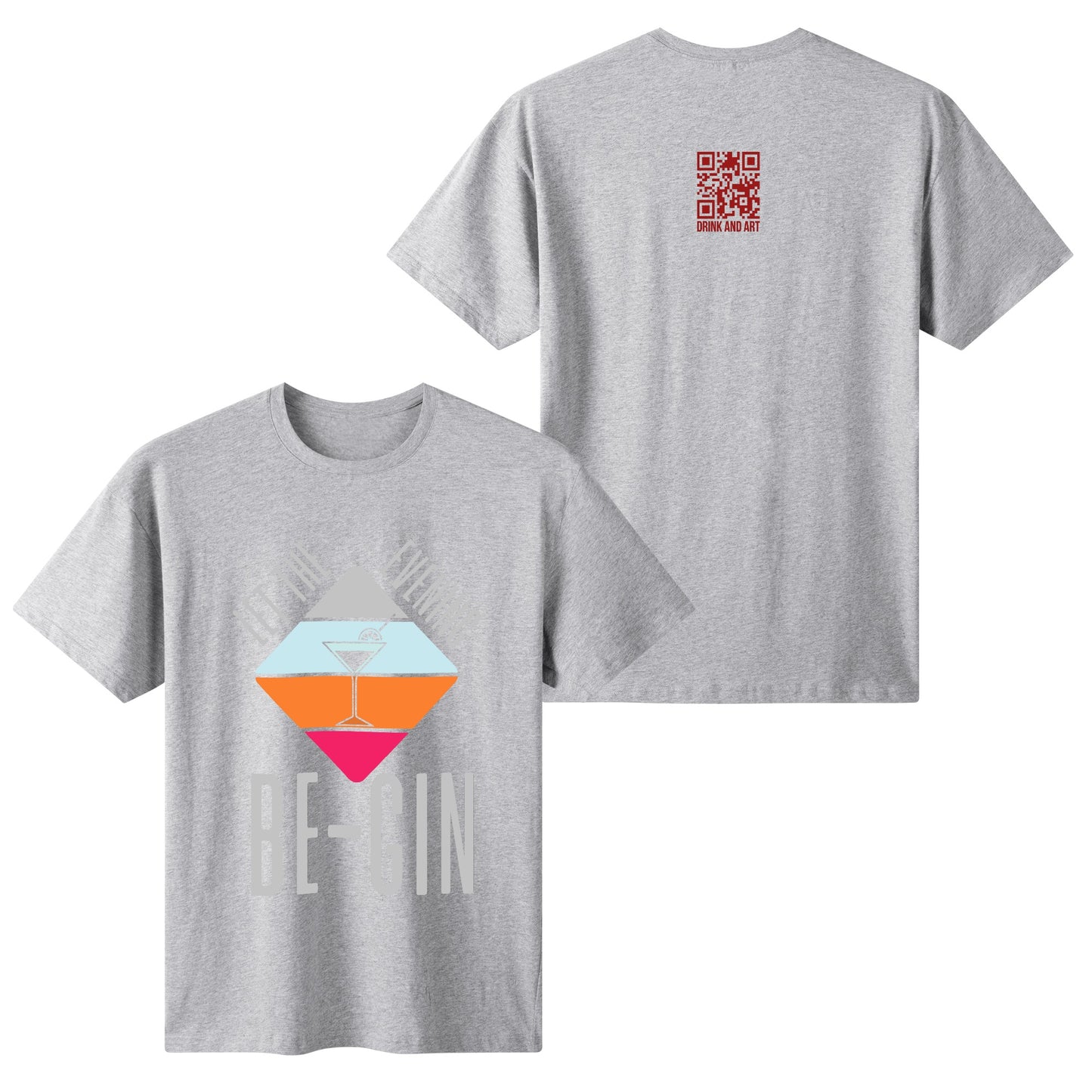 T-Shirt let the evening be-gin DrinkandArt