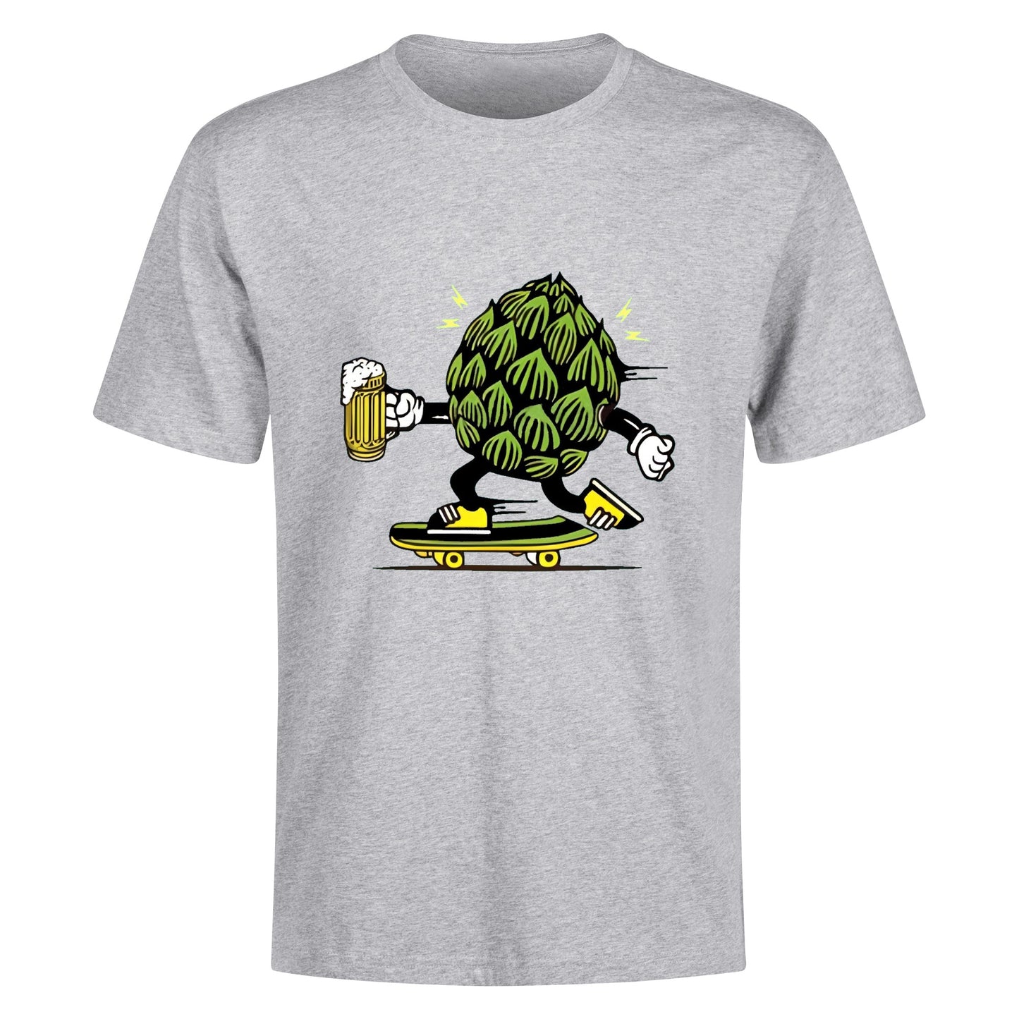T-Shirt skater hops beer funny DrinkandArt