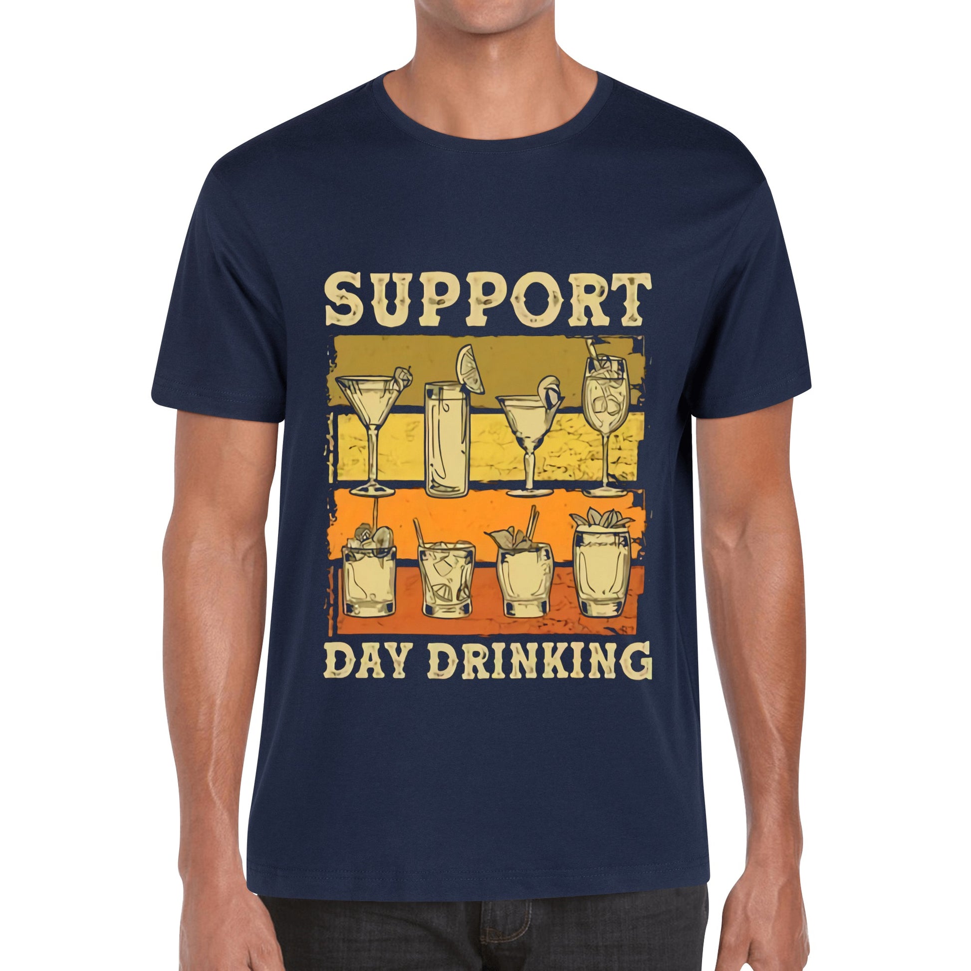 T-Shirt support day drinking DrinkandArt