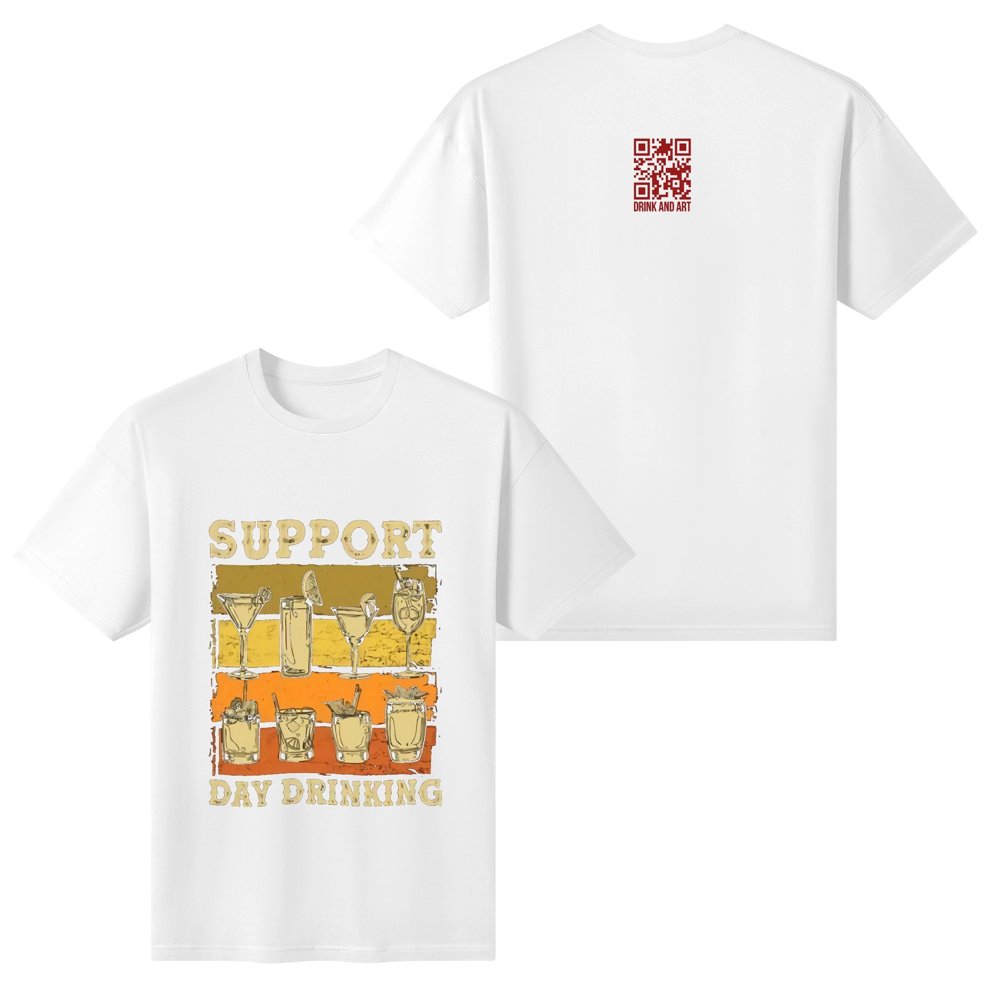 T-Shirt support day drinking DrinkandArt