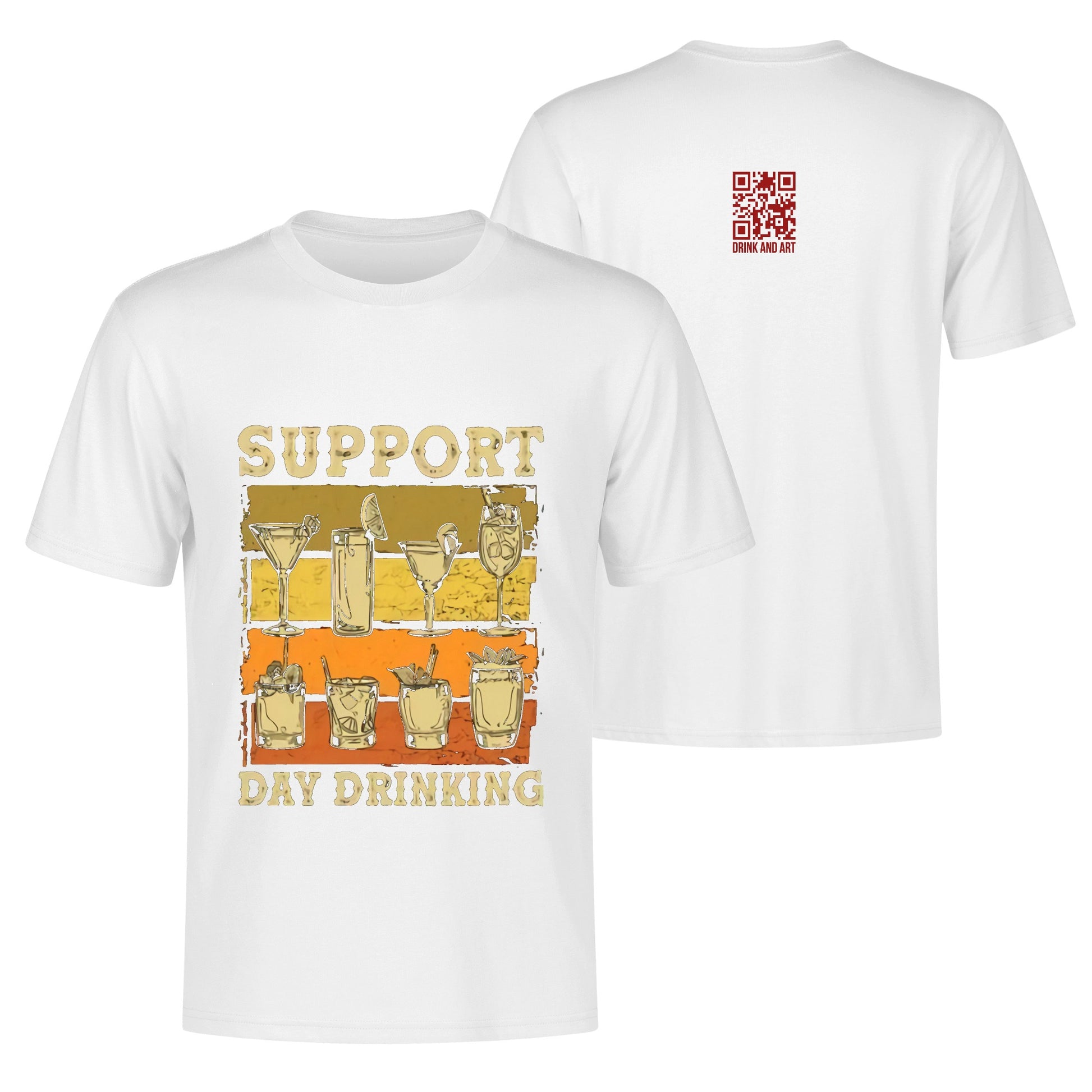 T-Shirt support day drinking DrinkandArt