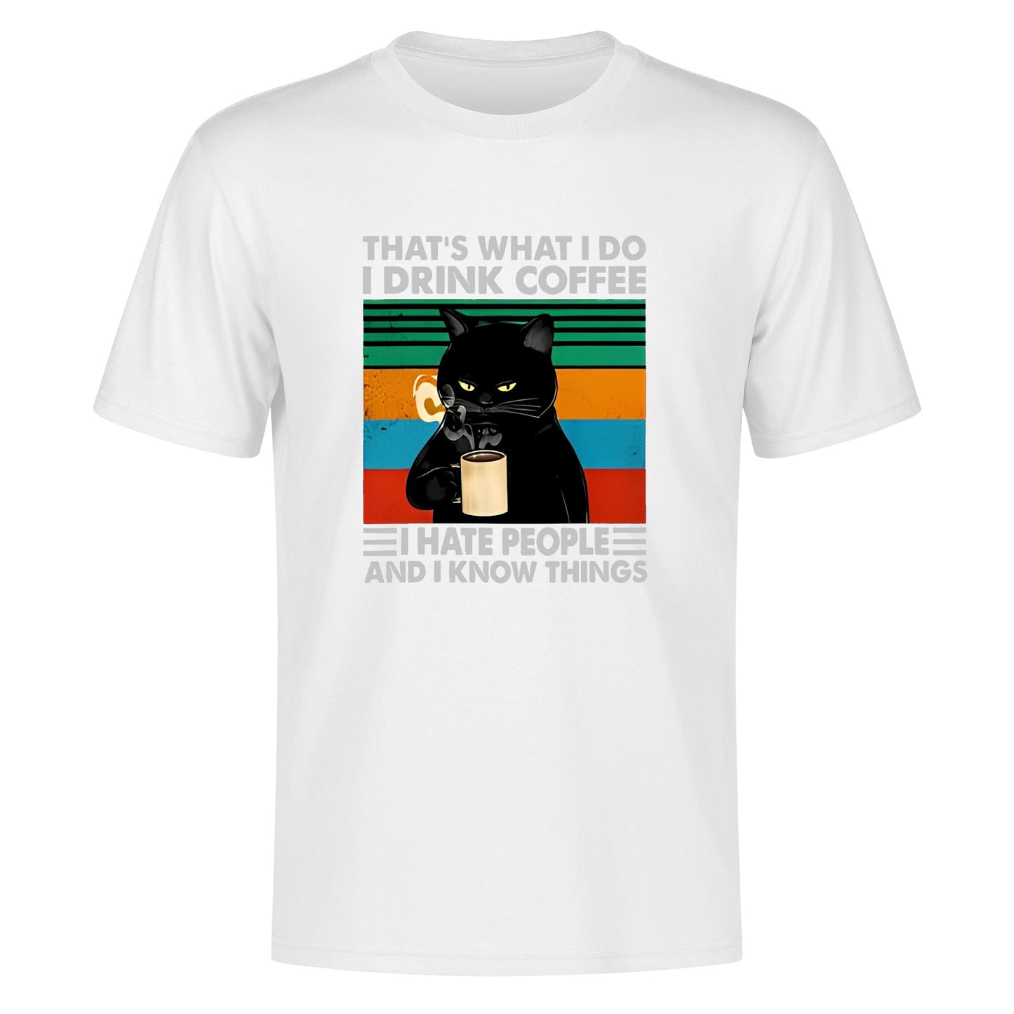 T-Shirt thats what i do i drink coffee DrinkandArt