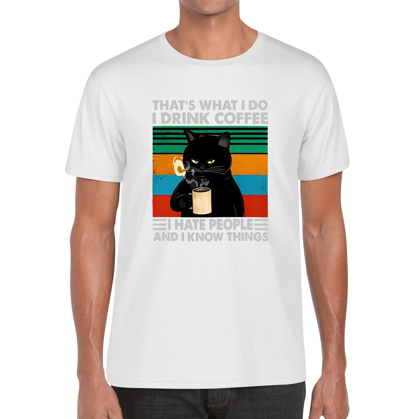 T-Shirt thats what i do i drink coffee DrinkandArt