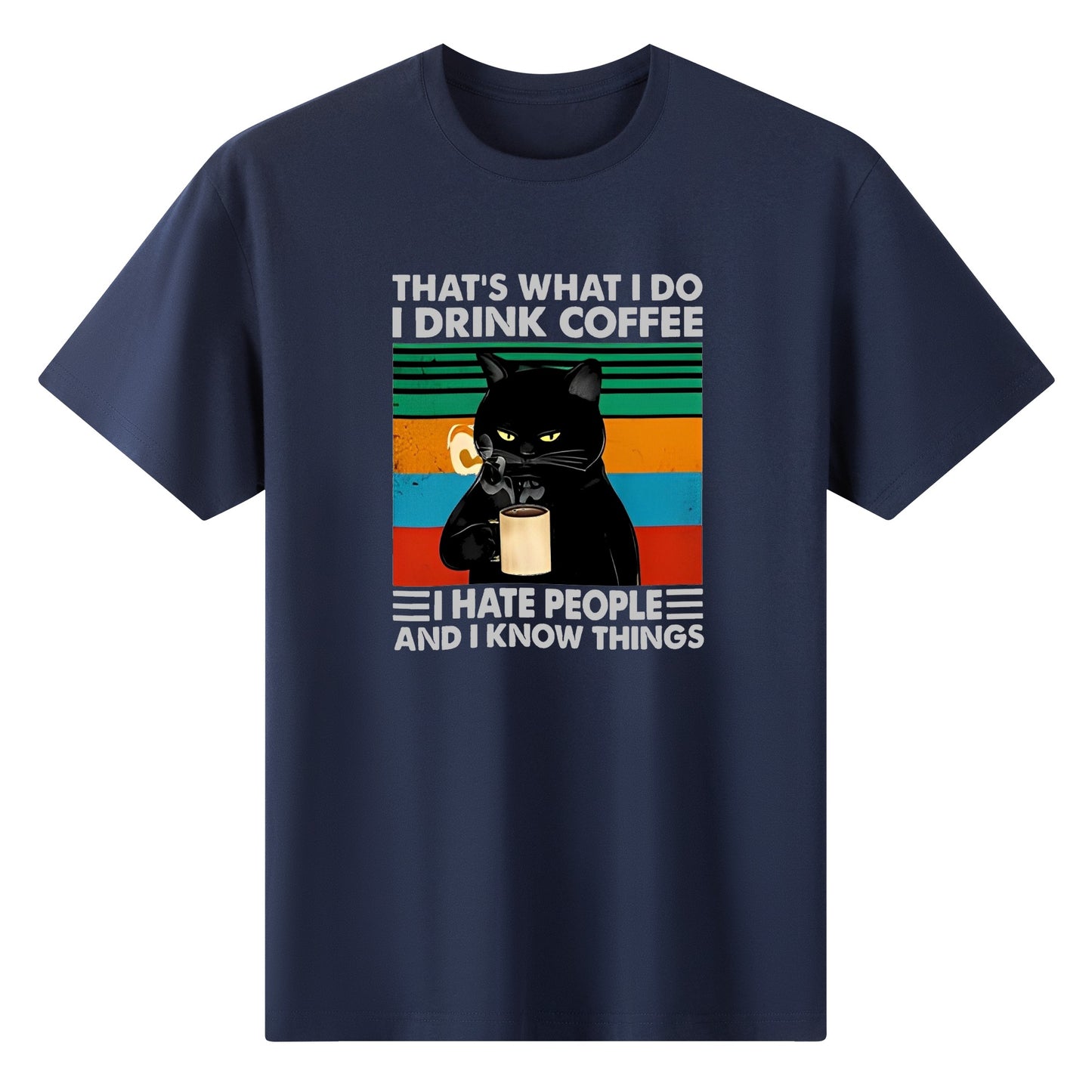 T-Shirt thats what i do i drink coffee DrinkandArt