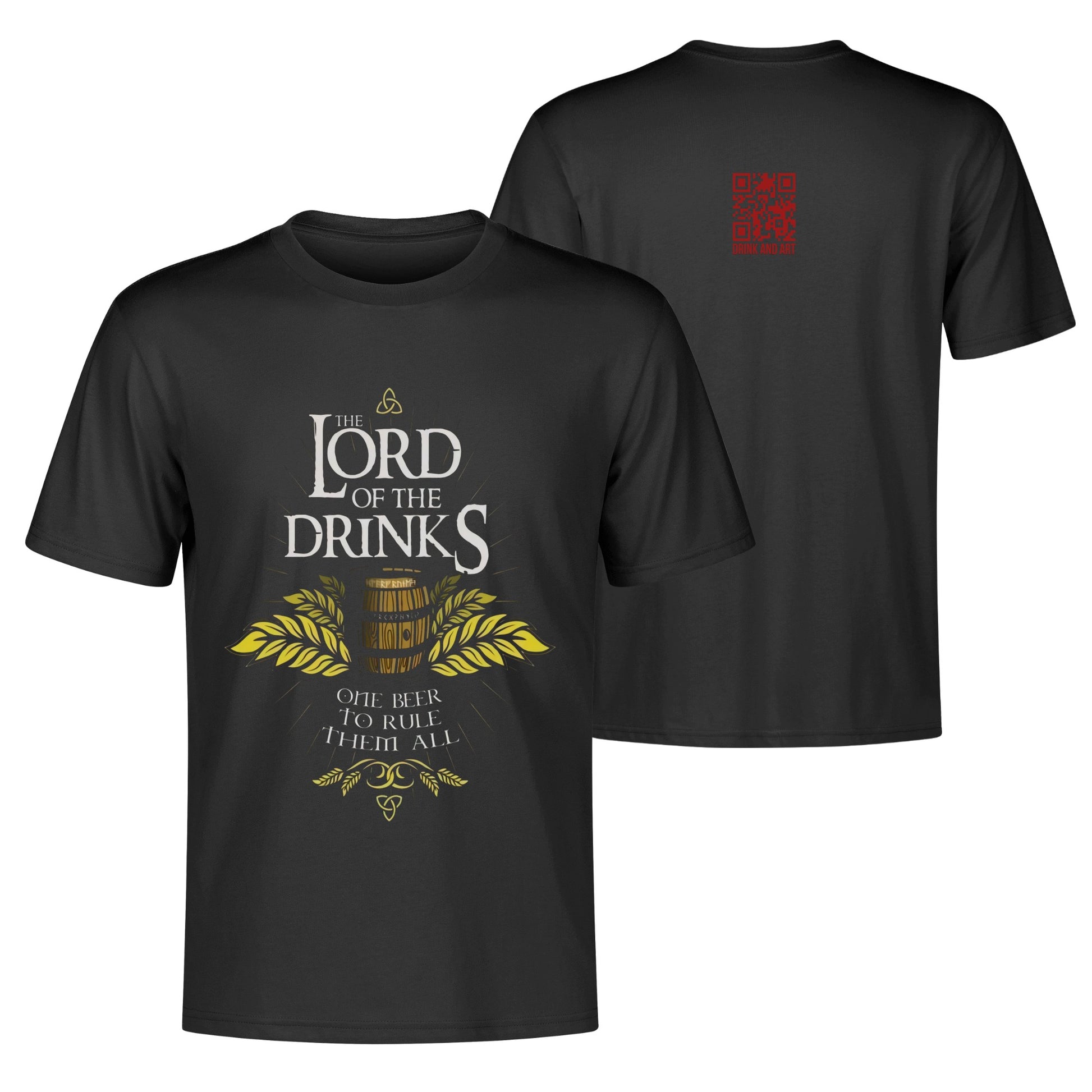 T-Shirt the lord of the drinks DrinkandArt