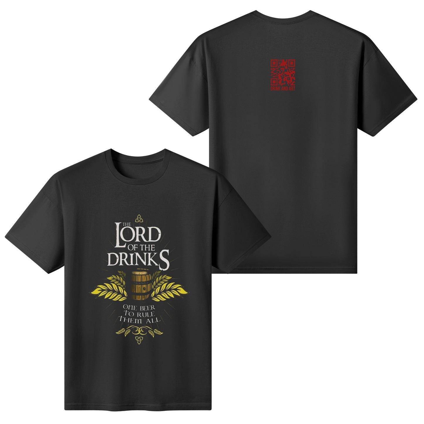 T-Shirt the lord of the drinks DrinkandArt