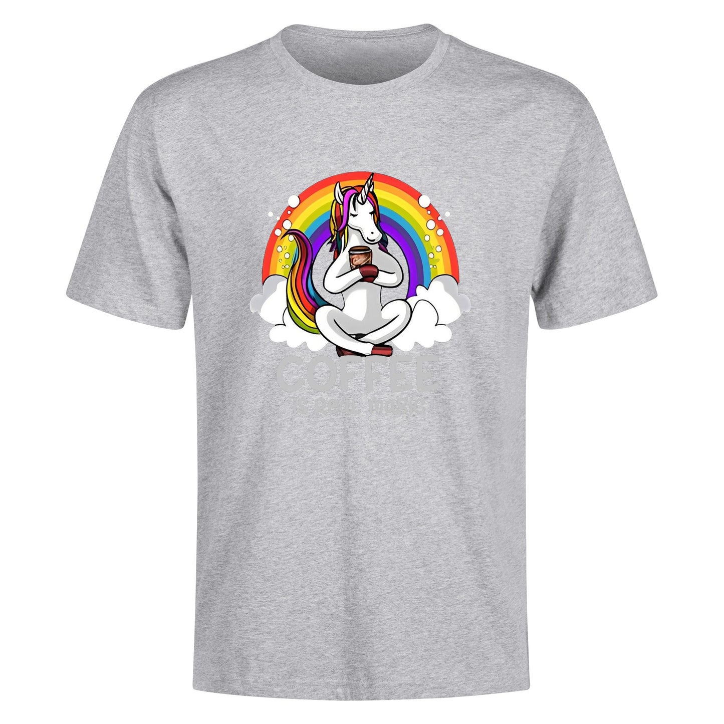 T-Shirt unicorn coffee: is real magic DrinkandArt