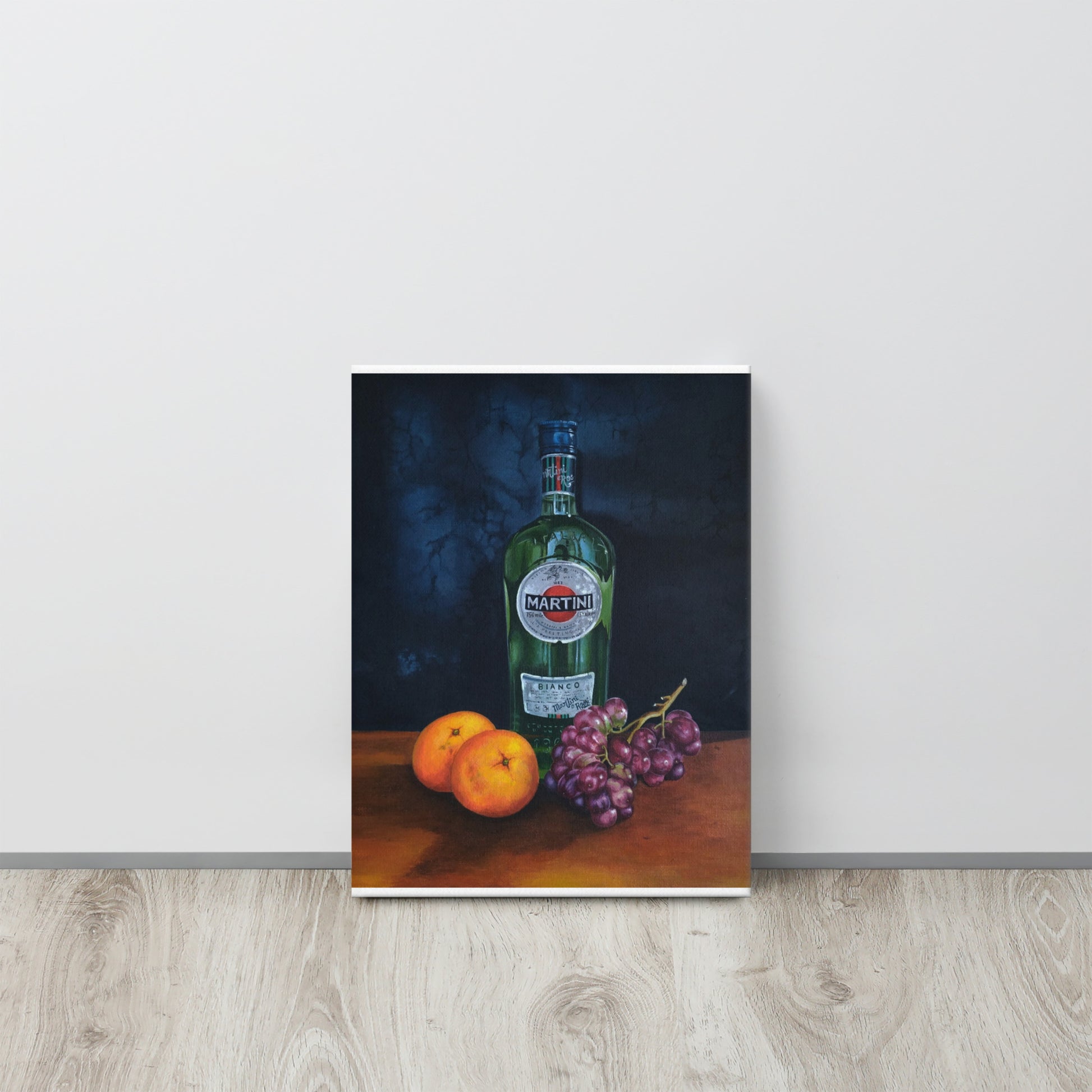 Thin canvas martini painting DrinkandArt