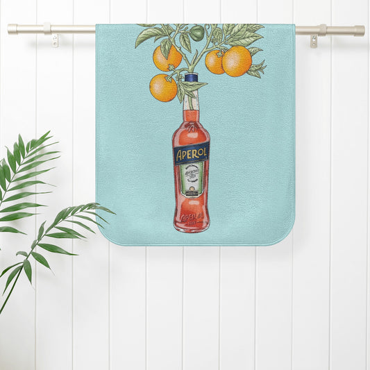 Towel aperol orange tree DrinkandArt